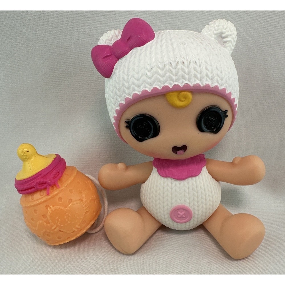 RARE Lalaloopsy Babies Newborns Huggy Made from a Teddy Bear W‎ Bottle